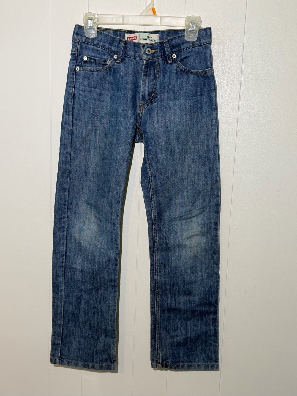 Levi's kids Dark Blue Straight Jeans 514